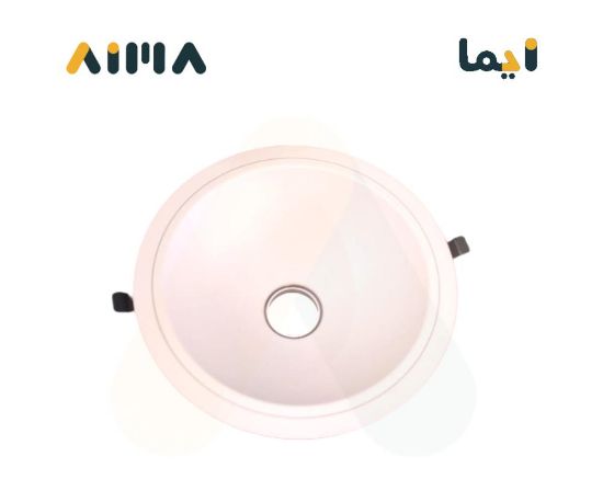 صورة اطار لمبة سقف معدن قطر 20 سم